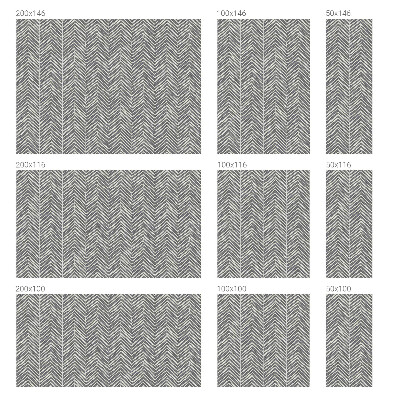 Film occultant pour fenêtre Motif en zigzag