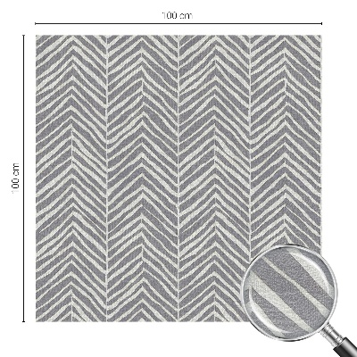 Film occultant pour fenêtre Motif en zigzag