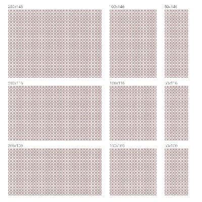 Film occultant pour fenêtre Géométrie de l'harmonie