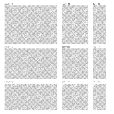 Vitrail autocollant pour fenêtre Élégance géométrique