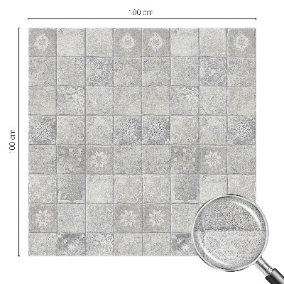 Film occultant fenêtre effet vitrail Céramiques décoratives