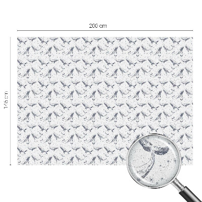 Film occultant fenêtre effet vitrail créatures marines