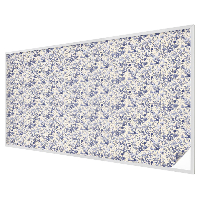 Autocollant pour vitrage symétrie florale