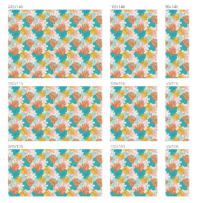 Film fenêtre décoratif occultant vitrail Nature exotique