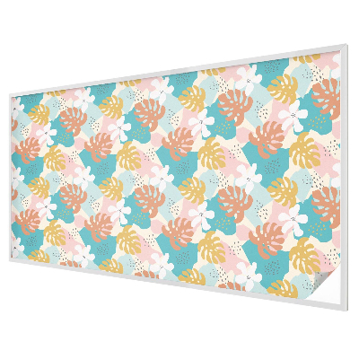 Film fenêtre décoratif occultant vitrail Nature exotique