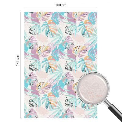 Film occultant pour fenêtre jungle abstraite