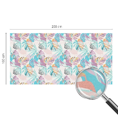 Film occultant pour fenêtre jungle abstraite