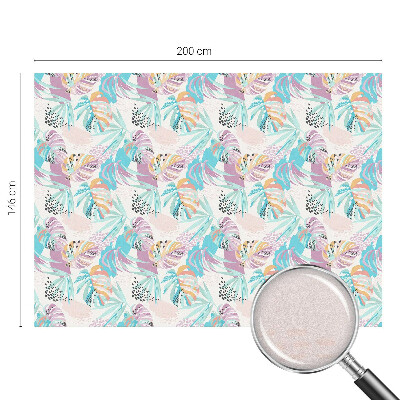 Film occultant pour fenêtre jungle abstraite