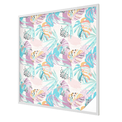 Film occultant pour fenêtre jungle abstraite