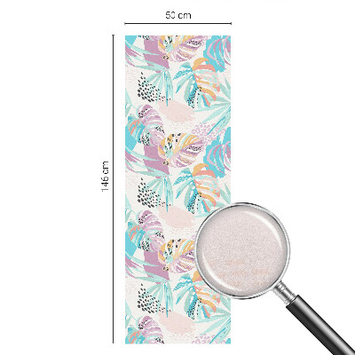 Film occultant pour fenêtre jungle abstraite