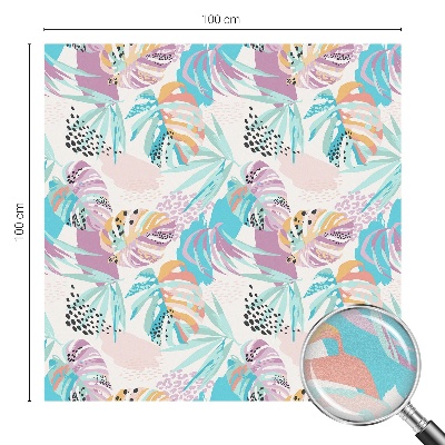 Film occultant pour fenêtre jungle abstraite