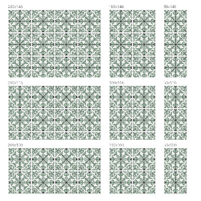 Film occultant fenêtre effet vitrail Modèle de plante