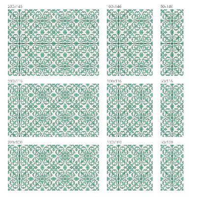 Autocollant pour vitrage Ornements classiques