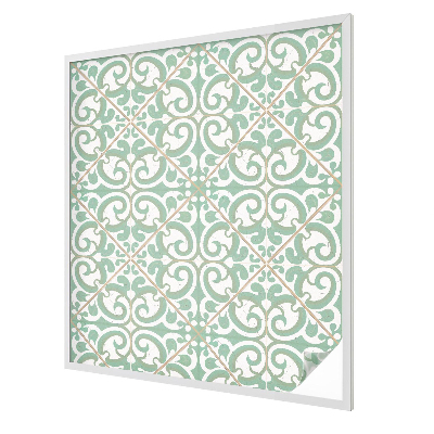 Film occultant fenêtre effet vitrail Élégance classique