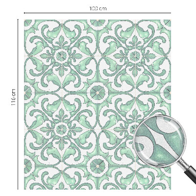 Film occultant pour fenêtre Symétrie verte