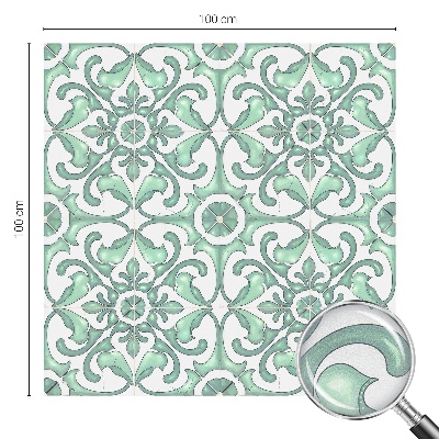 Film occultant pour fenêtre Symétrie verte