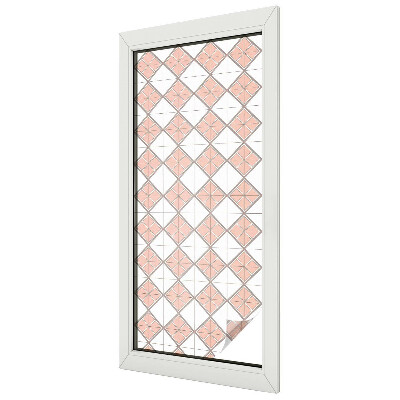 Film occultant pour fenêtre Losanges géométriques