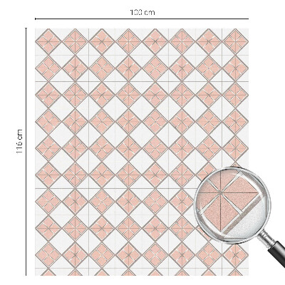 Film occultant pour fenêtre Losanges géométriques