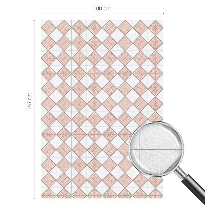 Film occultant pour fenêtre Losanges géométriques