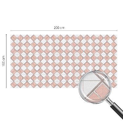 Film occultant pour fenêtre Losanges géométriques