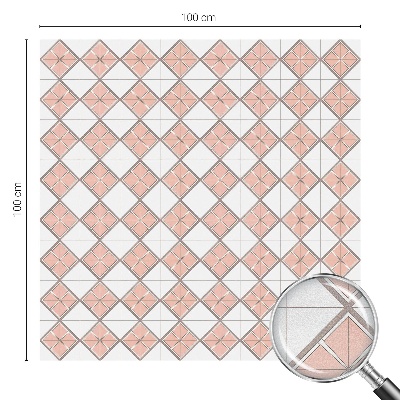 Film occultant pour fenêtre Losanges géométriques