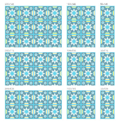 Film fenêtre décoratif occultant vitrail Motif en étoile