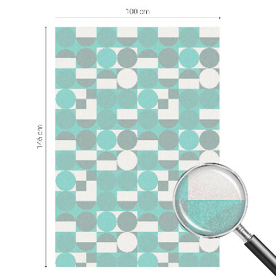 Film occultant pour fenêtre formes géométriques