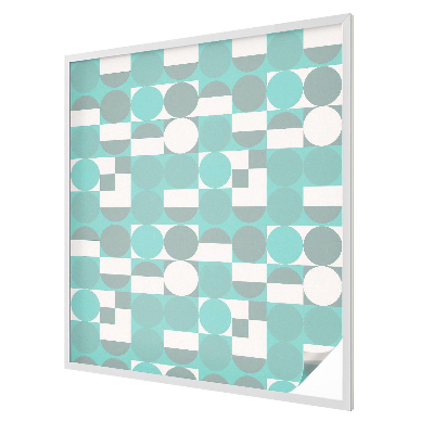 Film occultant pour fenêtre formes géométriques