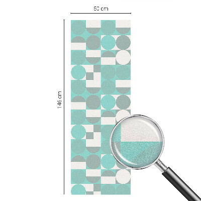 Film occultant pour fenêtre formes géométriques
