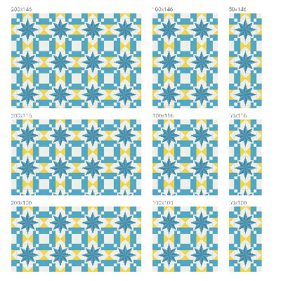 Film fenêtre décoratif occultant vitrail étoiles bleues