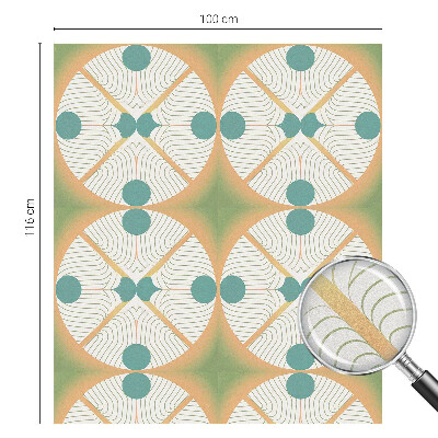 Autocollant pour vitrage Harmonie géométrique