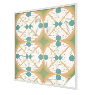 Autocollant pour vitrage Harmonie géométrique