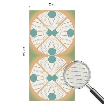 Autocollant pour vitrage Harmonie géométrique