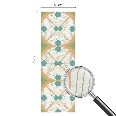 Autocollant pour vitrage Harmonie géométrique