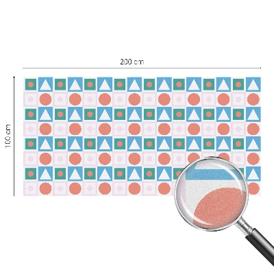 Film occultant fenêtre effet vitrail Motifs abstraits