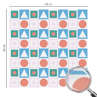 Film occultant fenêtre effet vitrail Motifs abstraits