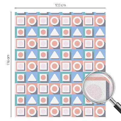 Film occultant pour fenêtre Motifs géométriques