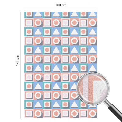 Film occultant pour fenêtre Motifs géométriques