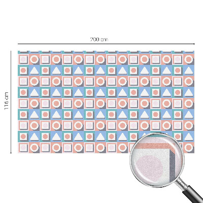 Film occultant pour fenêtre Motifs géométriques