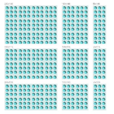 Vitrail autocollant pour fenêtre Roues modernes