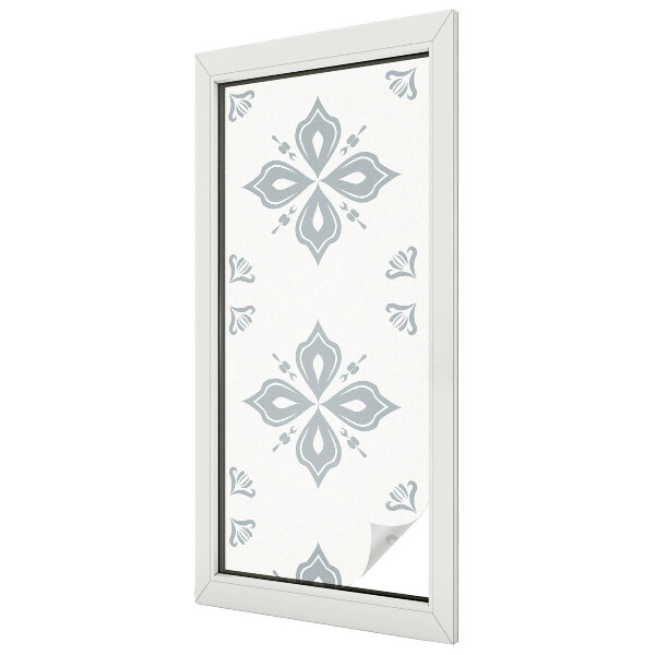 Autocollant pour vitrage symétrie géométrique