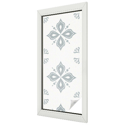 Autocollant pour vitrage symétrie géométrique