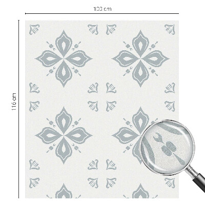 Autocollant pour vitrage symétrie géométrique