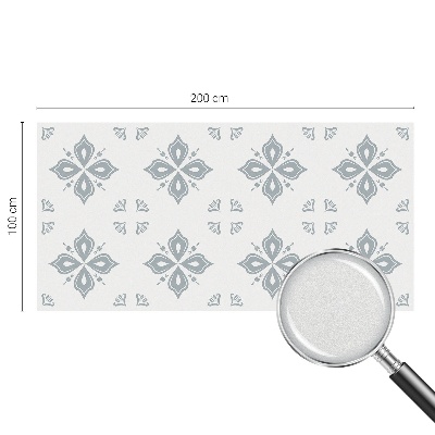 Autocollant pour vitrage symétrie géométrique