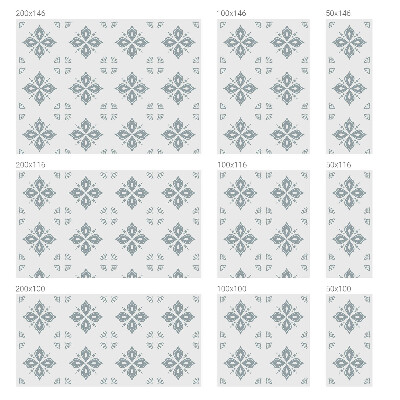 Autocollant pour vitrage symétrie géométrique