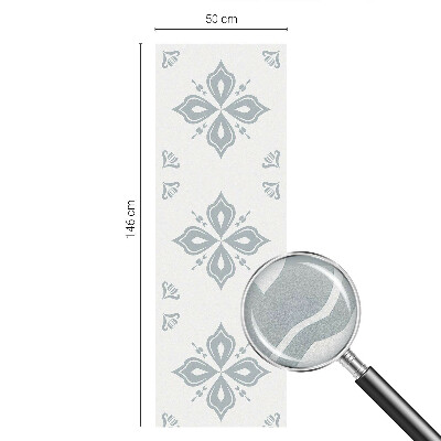 Autocollant pour vitrage symétrie géométrique