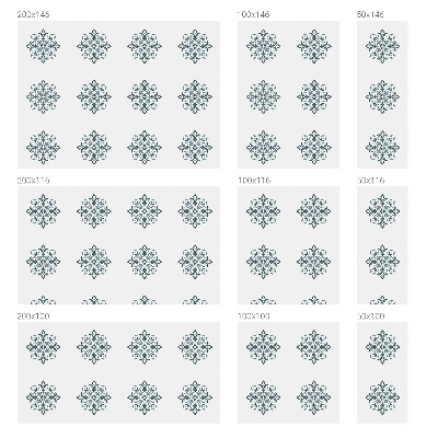 Film occultant fenêtre effet vitrail Ornement classique