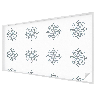 Film occultant fenêtre effet vitrail Ornement classique