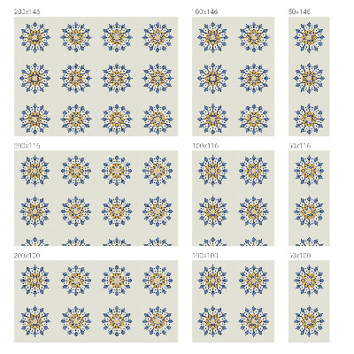 Vitrail autocollant pour fenêtre mandala décoratif