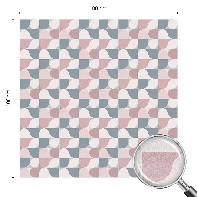 Film fenêtre décoratif occultant vitrail Motifs pastel